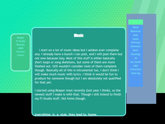 pages/music screenshot