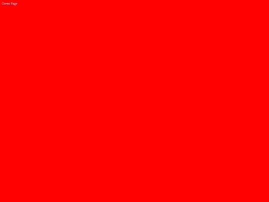 linkTest/redPage screenshot