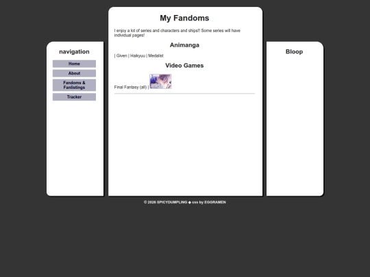 fandoms screenshot