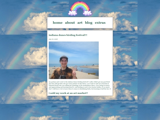 blog screenshot