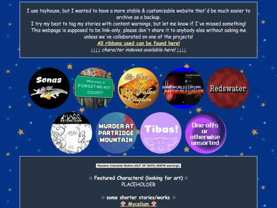 characterstorage072003 screenshot