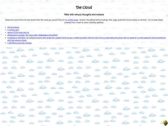 cloud screenshot