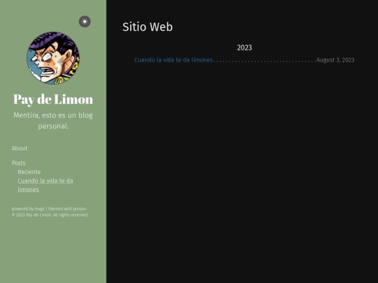 tags/sitio-web screenshot