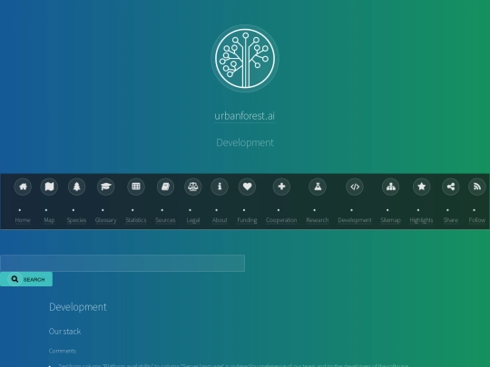 development screenshot