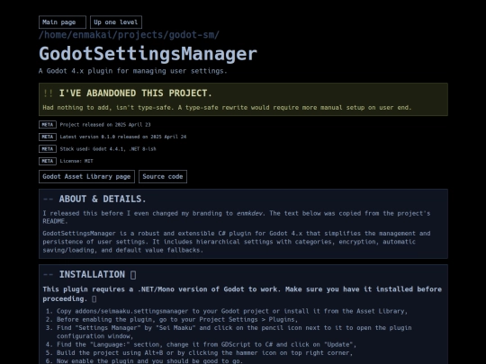 projects/godot-sm screenshot