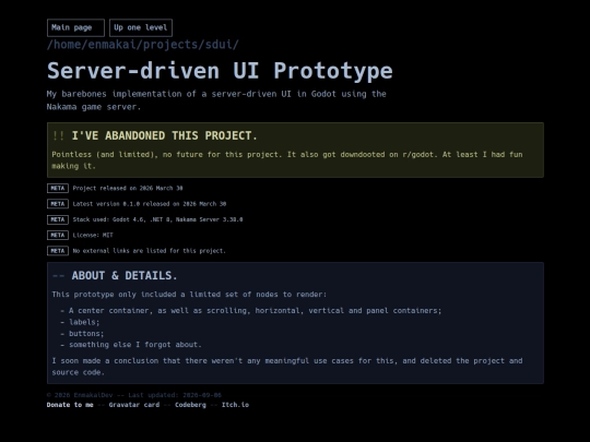 projects/sdui screenshot