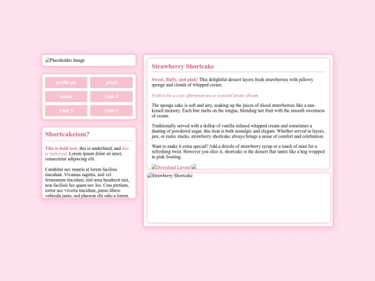 shortcake screenshot