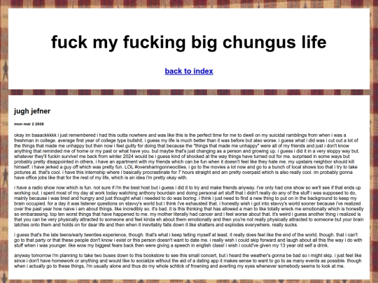 blog screenshot