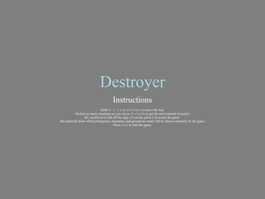 Destroyer/final screenshot