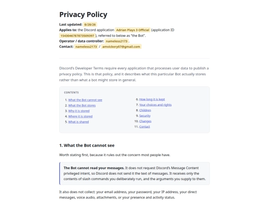 bot/privacy screenshot