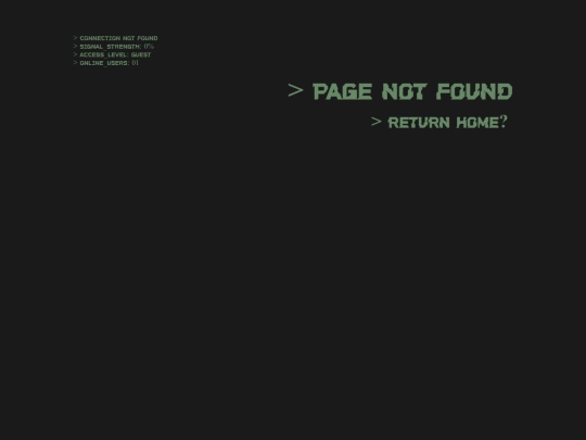 not_found screenshot