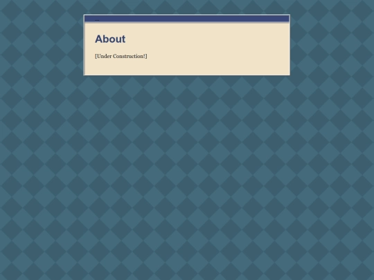 SecciónBlog/about screenshot