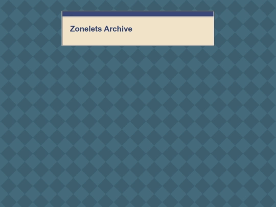 SecciónBlog/archive screenshot