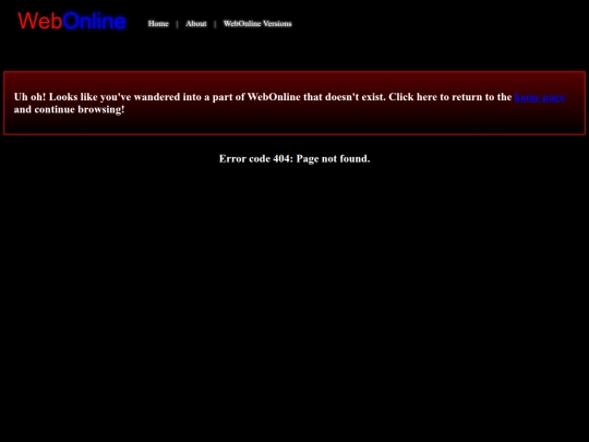 not_found screenshot