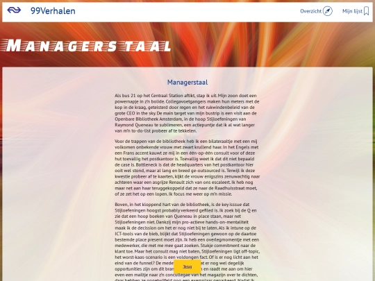 Overzicht/Verhalen/verhaal3 screenshot
