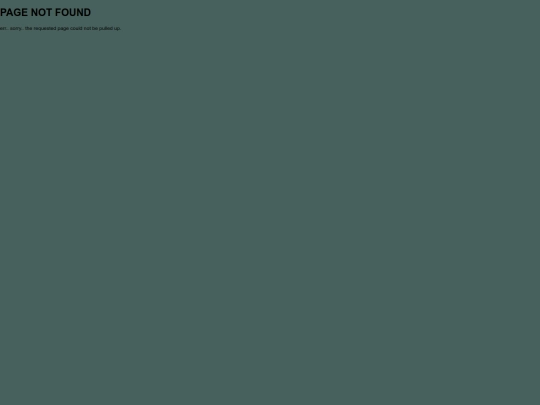 not_found screenshot