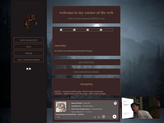testpage screenshot