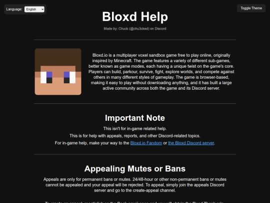 index screenshot