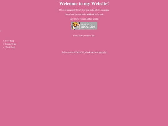 test screenshot
