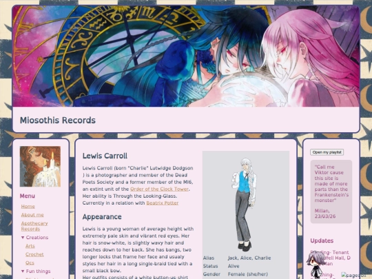 lewiscarroll screenshot