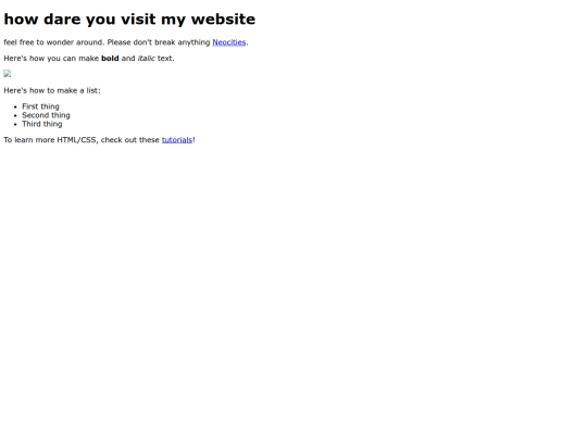 index screenshot