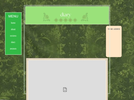 diary screenshot