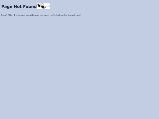 not_found screenshot