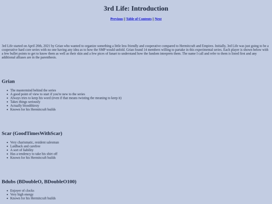 trafficsmp/3rdlife/3rdlife screenshot
