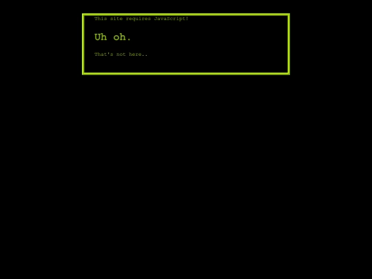 not_found screenshot
