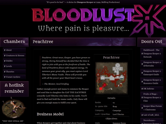 bloodlust/levels/peachtree screenshot
