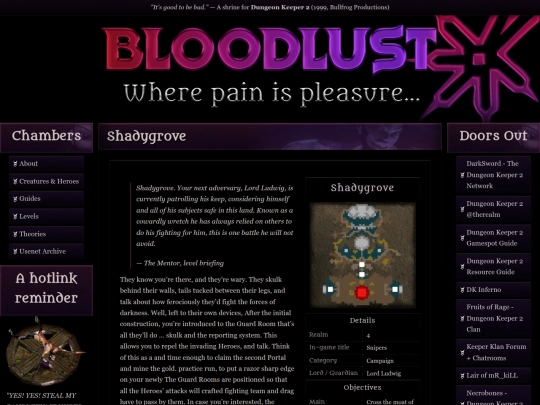 bloodlust/levels/shadygrove screenshot
