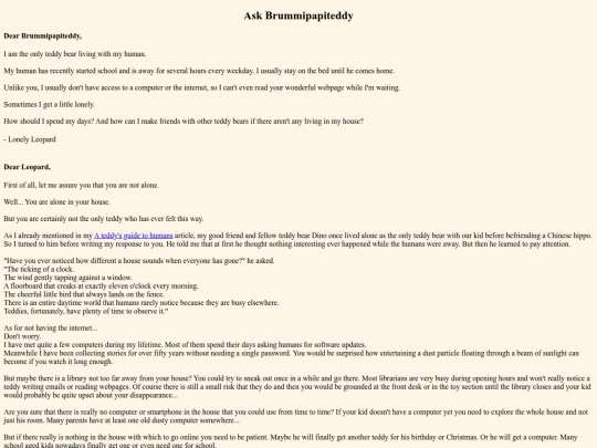 askbrummipapiteddy/lonelyleopard screenshot
