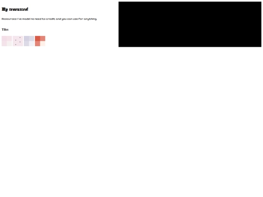 resources screenshot
