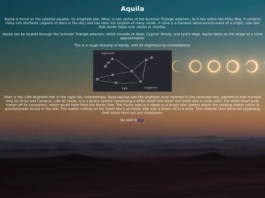 aquila screenshot
