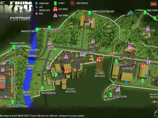 Customs screenshot