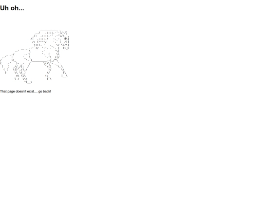 not_found screenshot