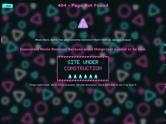 not_found screenshot