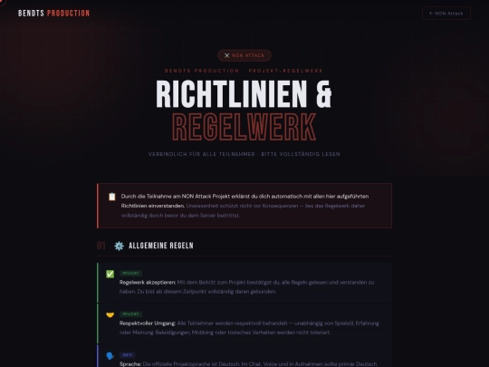 non-attack.richtlinien screenshot