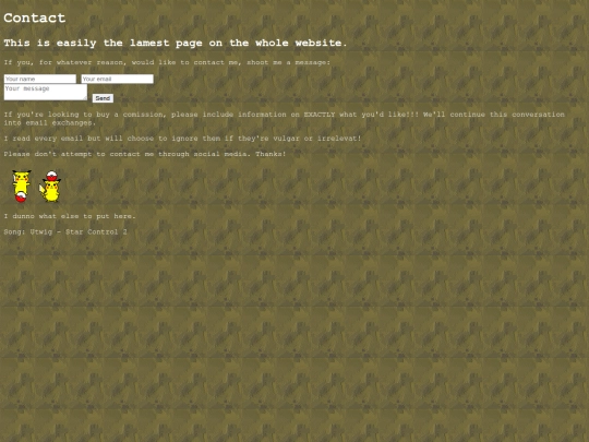 site/contact screenshot