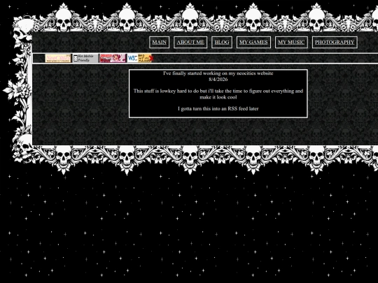 blog screenshot