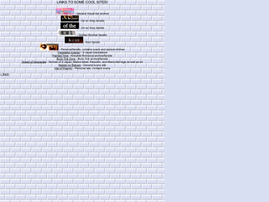 links screenshot