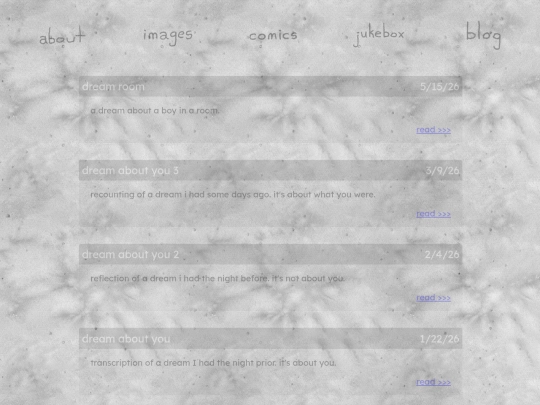 blog screenshot