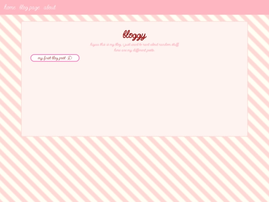 blog screenshot