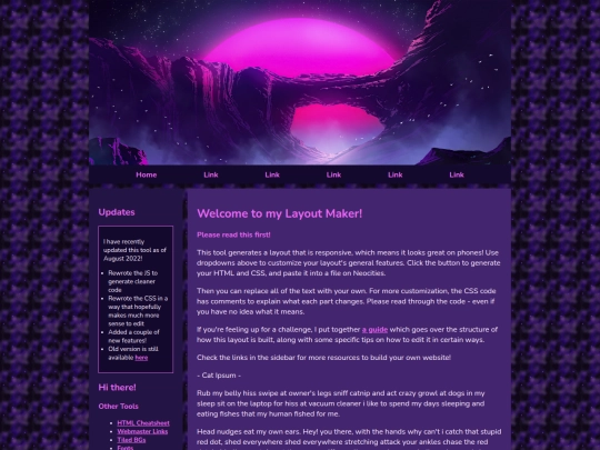 test screenshot