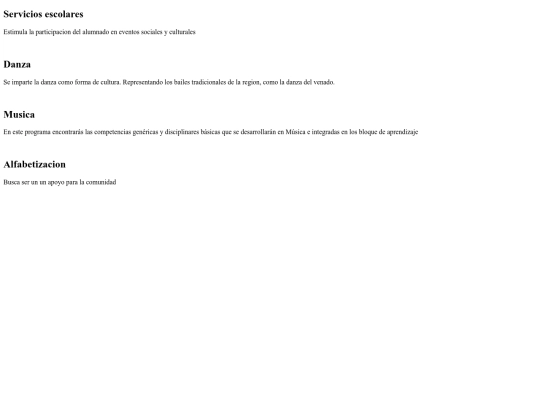 Paraescolar screenshot