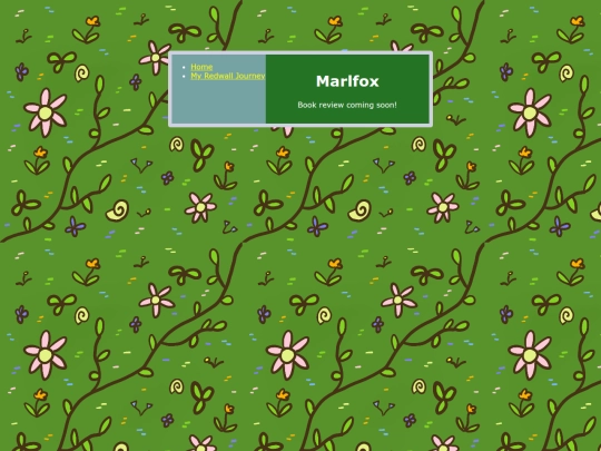 redwall-books/marlfox screenshot