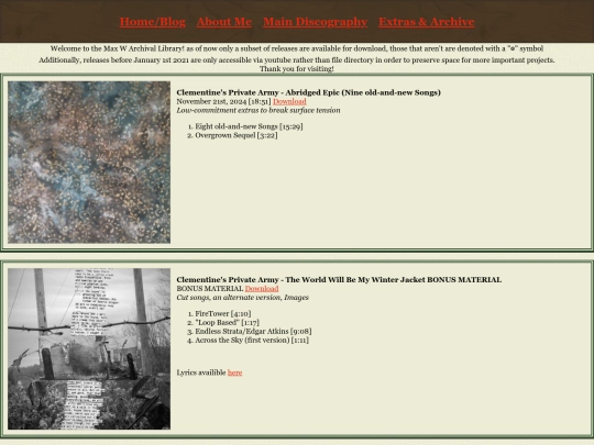 archive screenshot