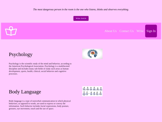 index screenshot