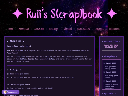 aboutme screenshot