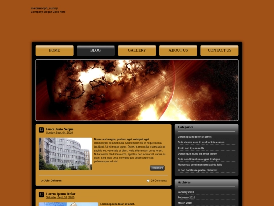 blog screenshot